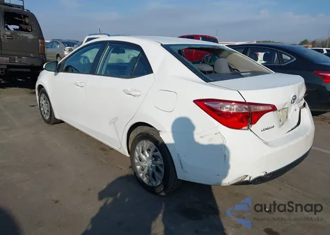 2018 Toyota Corolla Le из США, поврежденный, VIN 2T1BURHE1JC087903